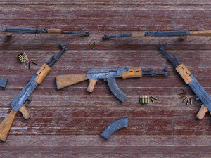 Ak-47 3D Model