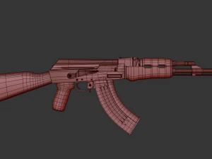 Ak-47 3D Model