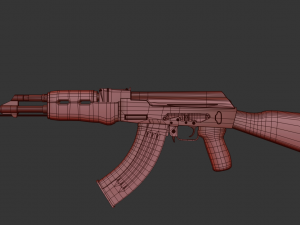 Ak-47 3D Model
