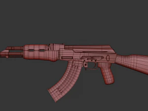 Ak-47 3D Model