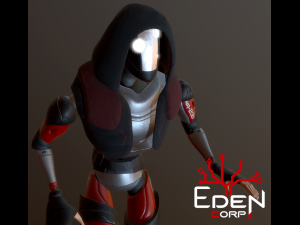 Main character Eden project Model 3D