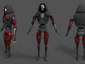 Main character Eden project 3Dモデル