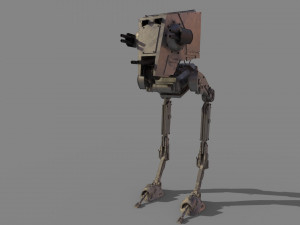 AT-ST Modello 3D