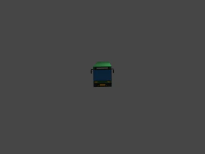 &ocirc;nibus lowpoly Modelo 3D