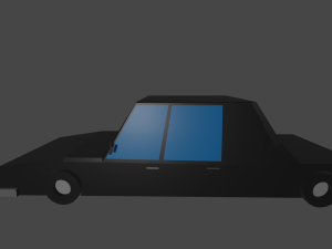 lowpoly car 3D 模型