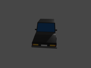 lowpoly car 3D 模型