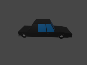 lowpoly car 3D 模型