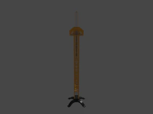 lowpoly crane 3D Model