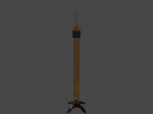 lowpoly crane 3D Model