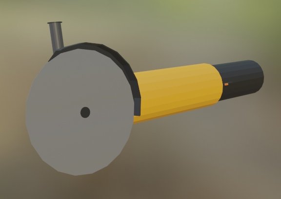 lowpoly grinder Modelo 3D .c4d .max .obj .3ds .fbx .stl .blend 