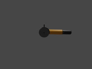 lowpoly grinder Modelo 3D