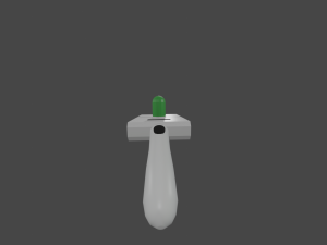 lowpoly ricks portal 3D Model