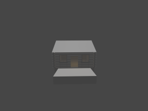 izba Modello 3D