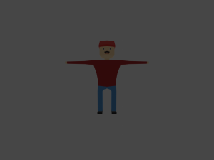 lowpoly guy 3D Model
