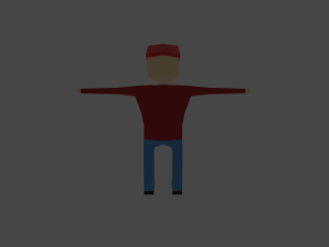 lowpoly guy 3D Model