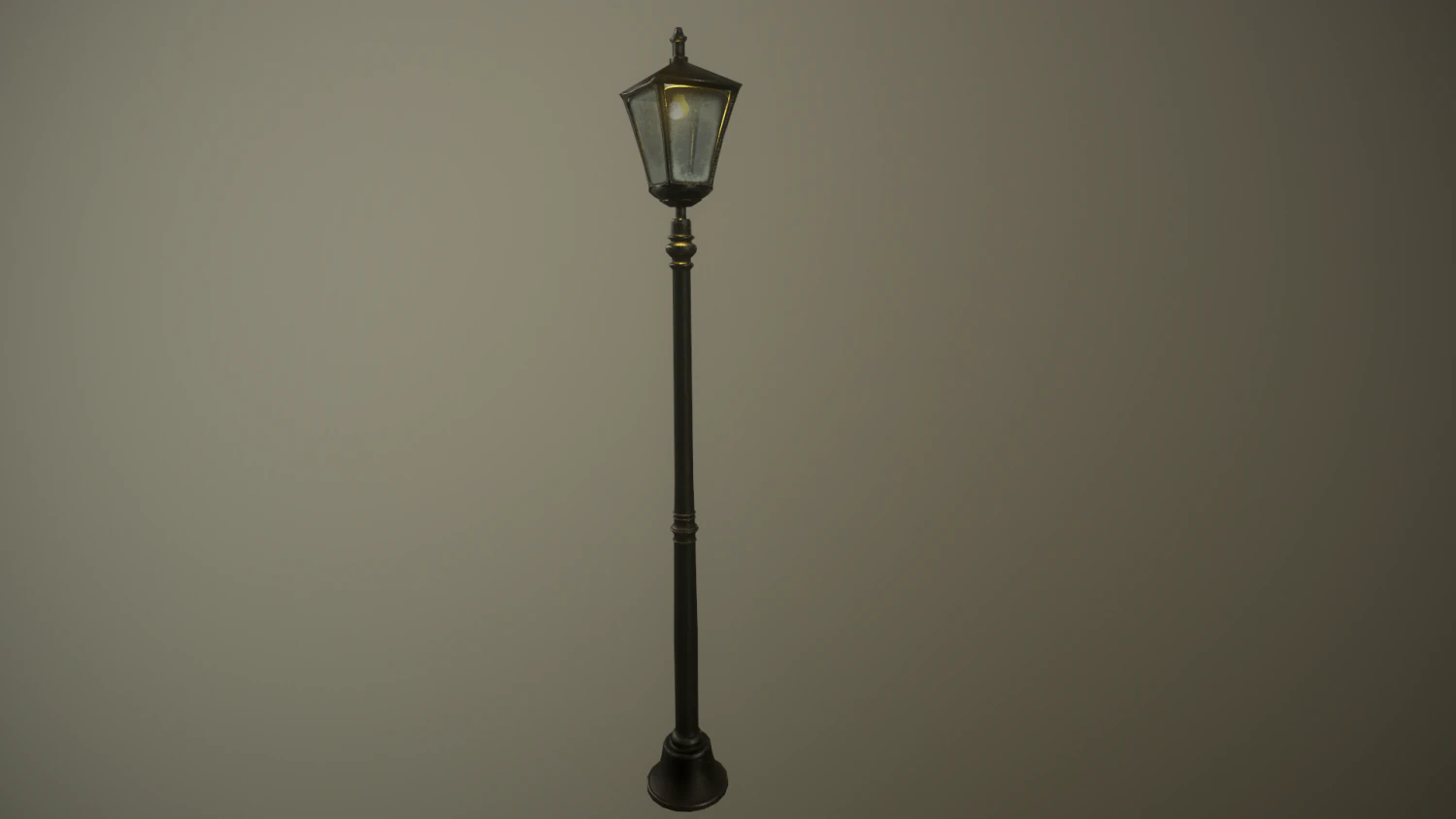 Poste de luz da Inglaterra de 1900 Modelo 3D .c4d .max .obj .3ds .fbx .stl .blend 