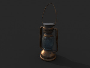 old gas light Modelo 3D