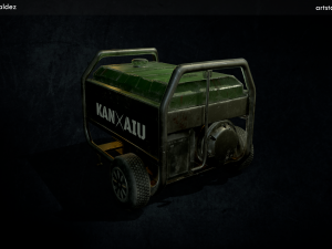 portable generator Modelo 3D