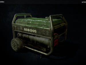 generator przenośny Model 3D