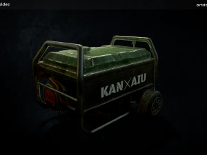 generator przenośny Model 3D