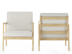 fd 109 easy chair Model 3D