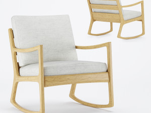 senator rocking easy chair 3D 모델