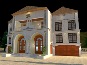 Home luxury only exteriors Modello 3D
