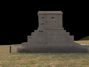 tomb of cyrus the great 3D Модель