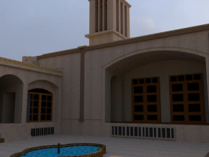 Pers eski şehir b&ouml;lgesi 3D Model