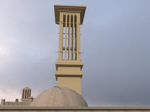 Persian old city area 3D Model