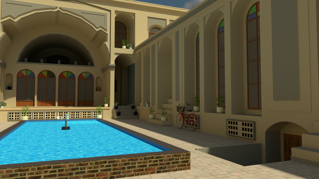 3d the old house 3D Model .c4d .max .obj .3ds .fbx .stl .blend