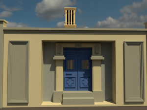 3d the old house Modelo 3D