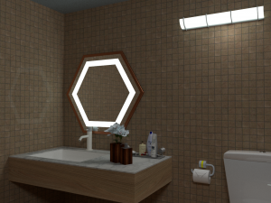 Modern apartment plan house with accessories 3D Модель