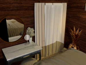 Modern apartment plan house with accessories 3D Модель