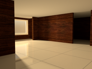 Modern apartment plan house with accessories 3D Модель