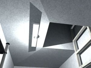 Military bunker 3d low-poly 3D Model