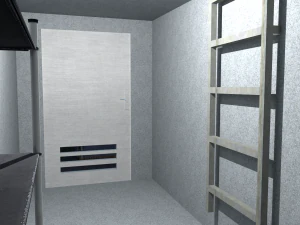 Military bunker 3d low-poly 3D Model