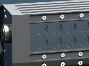 led light bar 32 inch 180w Modèle 3D