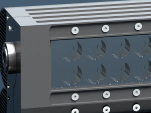 led light bar 32 inch 180w 3D Model
