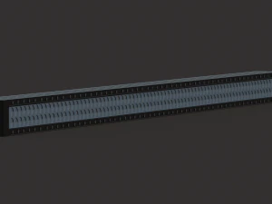 led light bar 32 inch 180w 3D Model