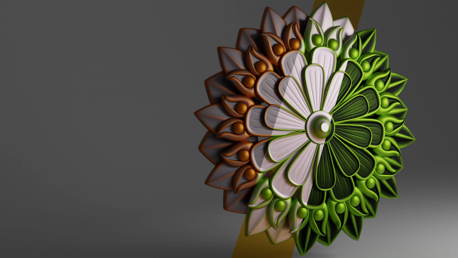 Decoration woodcarving 3D Model .c4d .max .obj .3ds .fbx .stl .blend