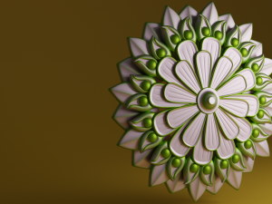 Decoration woodcarving Modelo 3D