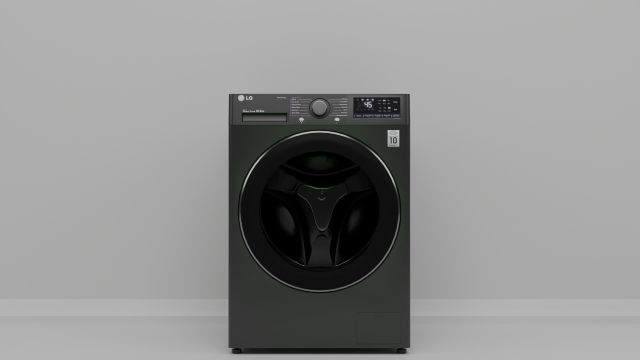 Lg washing machine Modello 3D .c4d .max .obj .3ds .fbx .stl .blend 