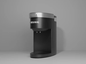 큐리그 k-미니 플러스 블랙 1인용 커피 메이커 3D 모델