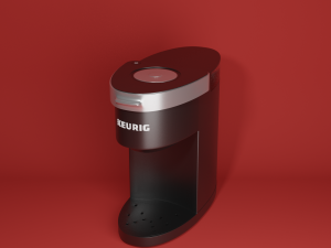 Keurig k-mini plus black single-serve coffee maker 3D Модель