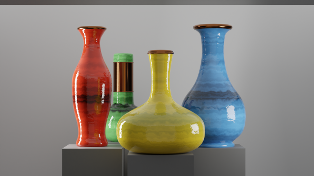 Home decorative accessories 3D Model .c4d .max .obj .3ds .fbx .stl .blend 