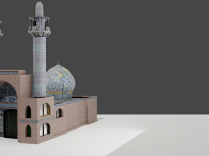 Persian Mosque 4K 3D Model