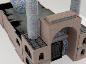 Persian Mosque 4K 3D Model