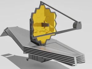 詹姆斯&middot;韦伯望远镜 3D 模型