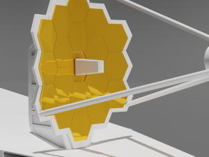 James Webb Telescope Modelo 3D